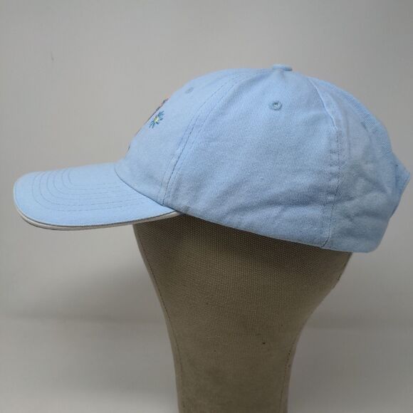 Bahamas Women's Strapback Hat Blue OSFA Embroidered Flip Flops Logo - Picture 6 of 12